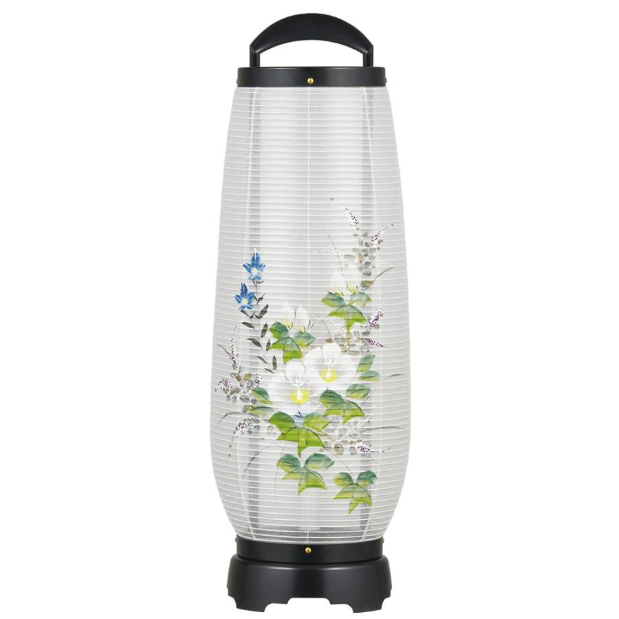 盆提灯 置き提灯 回転行灯 回転 あけぼの 4号 25W 絹張 レース 芙蓉 プラスチック 完成筒 透明 水玉 モダン 盆提灯  盆提灯 回転提灯 回る 提灯 盆ちょうちん