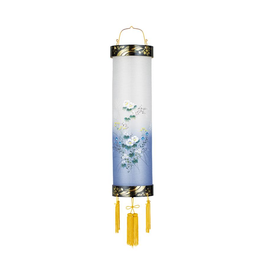 盆提灯 吊り提灯  特撰住吉 特撰 蒔絵 9番 25W 紙張 芙蓉ボカシ 紙製 モダン 盆提灯 盆提灯
