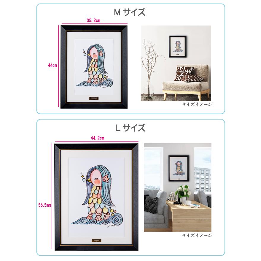 絵 絵画 アマビエ 疫病退散 ご利益 RIE世界中に笑顔を広げる