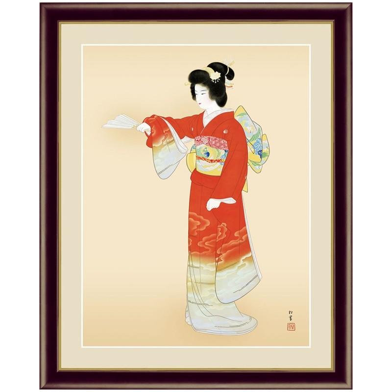 希少】小林かいち むしり取っ 舞妓4カット 額装 絵葉書 オーダー 希少】小林かいち むしり取っ 舞妓4カット 額装 絵葉書 オーダー