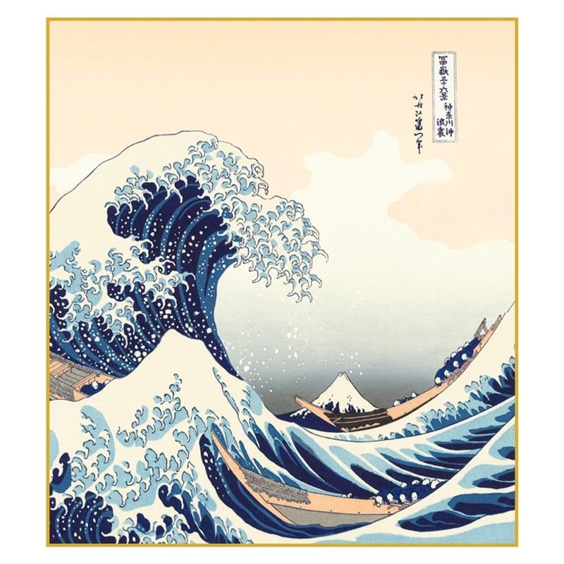 浮世絵 手彩特色工芸色紙 神奈川沖浪裏 : 人形広場 雛人形・五月人形