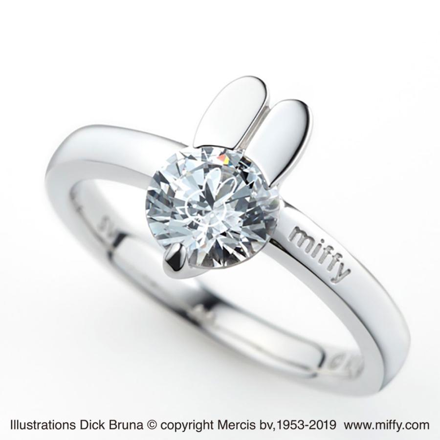 ミッフィーカットフェイスリング 天賞堂とミッフィーがコラボレーションして素敵なコレクションができました ギフト アクセサリー リング(10010円)