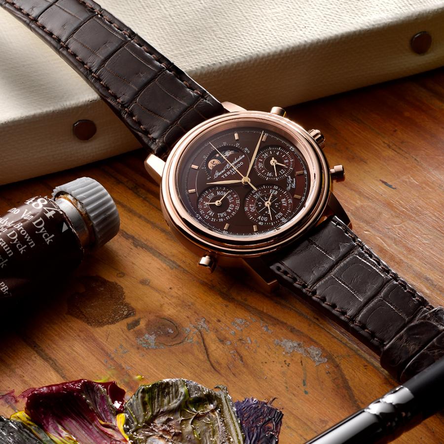 天賞堂グランドコンプリケーション 未使用品 天賞堂 腕時計 グランドコンプリケーションレギュラー GCR0102LE