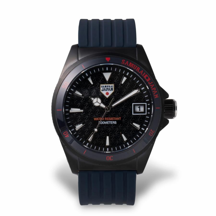 腕時計 野球日本代表 2023 SAMURAI JAPAN WATCH ダイバーズウォッチ