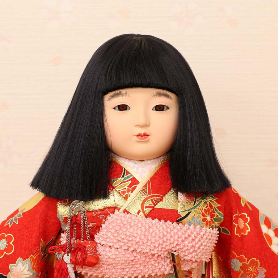 市松人形 齊藤公司作 9号 9b-08a-j 雛人形 ひな人形 初節句 お祝い