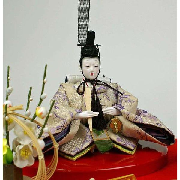 雛人形 ケース飾り ひな人形 親王飾り コンパクト 平安清玉作 衣裳着