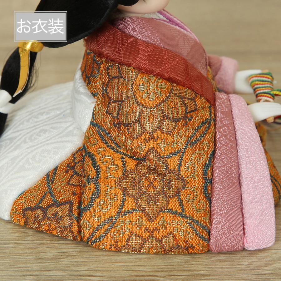 木目込人形　♥親王飾り❅小さい雛人形♥ 木目込人形 ♥親王飾り❅小さい雛人形♥ 雛人形 親王飾り【凛月