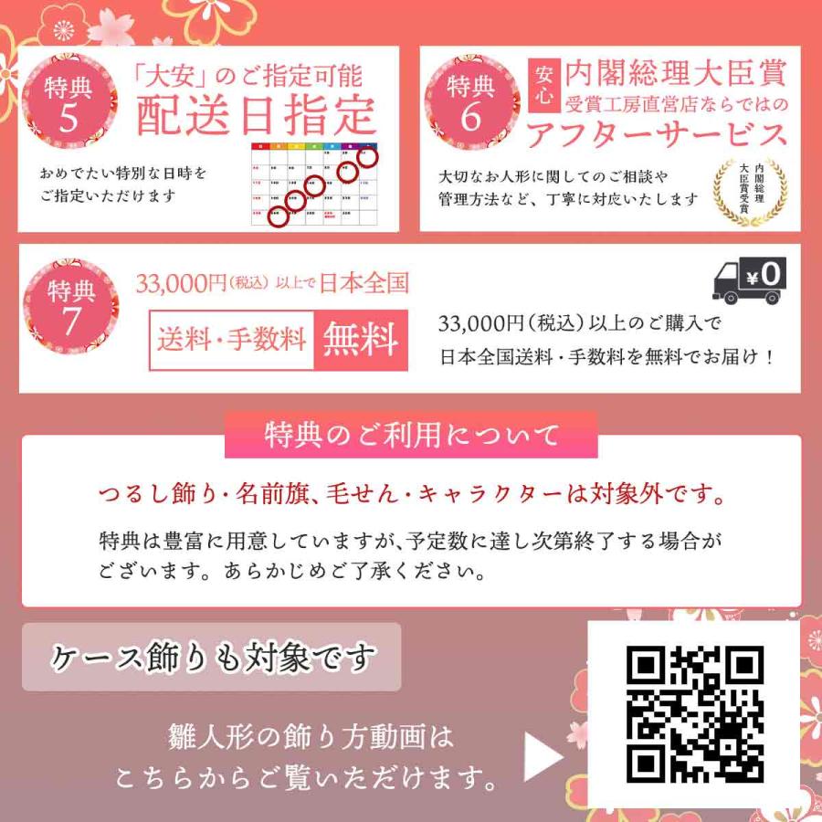雛人形 コンパクト 木目込み雛人形 親王飾り ココ 収納飾り ティピシリーズ 収納タイプ 木箱 初節句 ひな人形 お祝い 女の子 桃の節句 ひな祭り_19