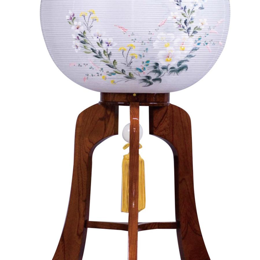 盆提灯 銘木けやき 彩葉 いろは 絹二重 12号W 36x92cm 極厚18mm