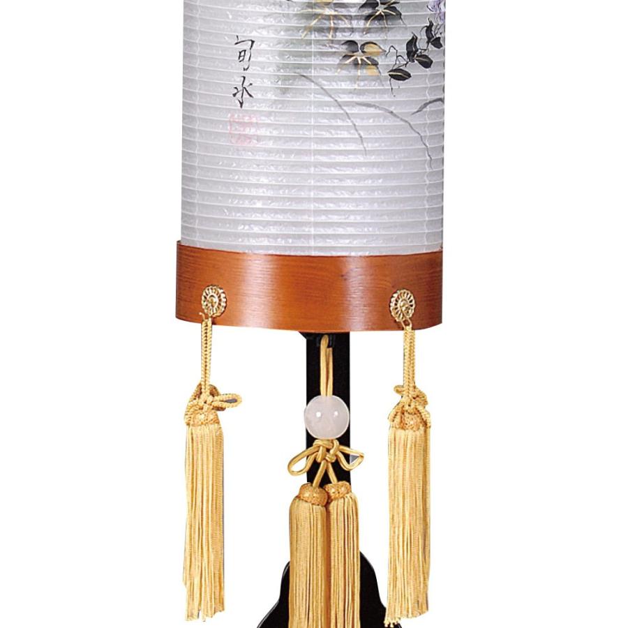 盆提灯 コードレス スタンドセット住吉6番 けやき 平泉 ひらいずみ 絹