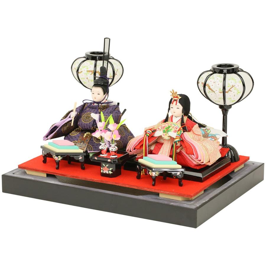 雛人形 ひな人形 ケース飾り 親王飾り 舞桜 ケース入り 初節句 お祝い