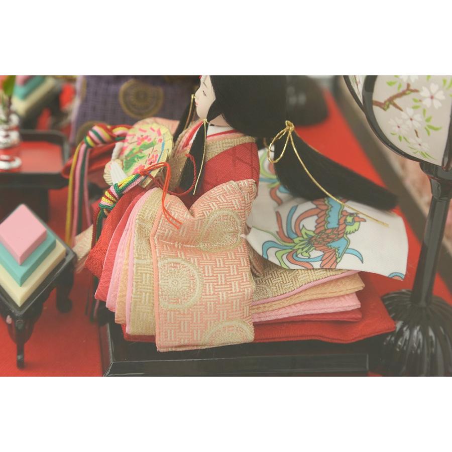 雛人形 ひな人形 ケース飾り 親王飾り 舞桜 ケース入り 初節句 お祝い