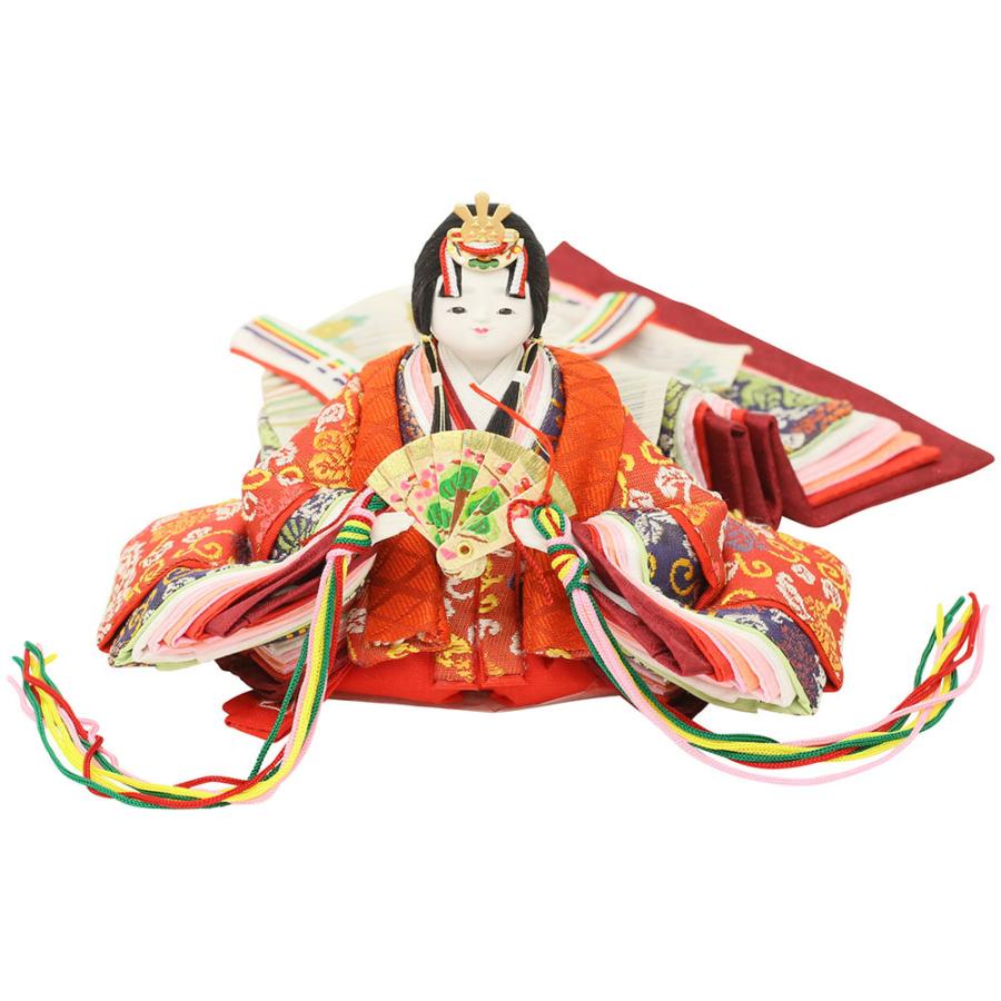 雛人形 ひな人形 コンパクト 平安絵巻雛 かわいい 小さい雛人形 おしゃれ雛 初節句 お祝い 桃の節句 お節句_11