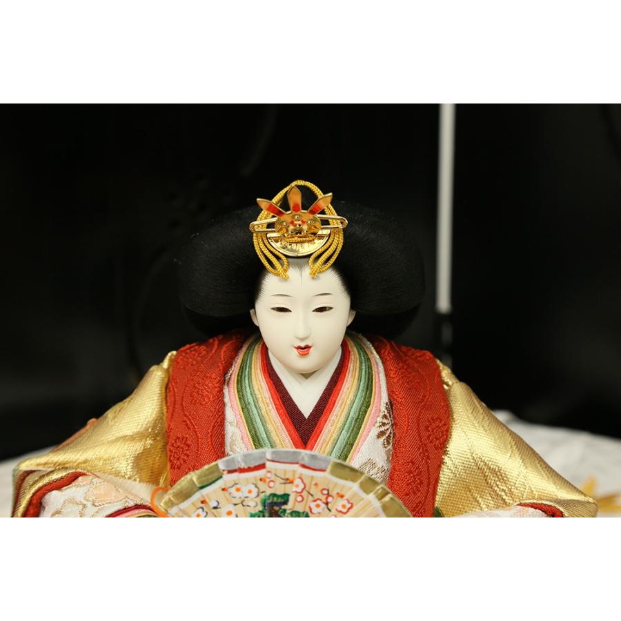雛人形 ひな人形 新古今雛 大三五親王 京都西陣織物・高級 正絹帯