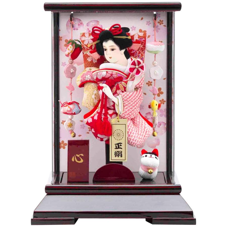 羽子板ケース飾り 心 羽子板 年 新作 初正月 正月飾り 羽子板飾り ケース ケース飾り N002sw W Kokoro 人形広場 雛人形 五月人形専門店 通販 Yahoo ショッピング