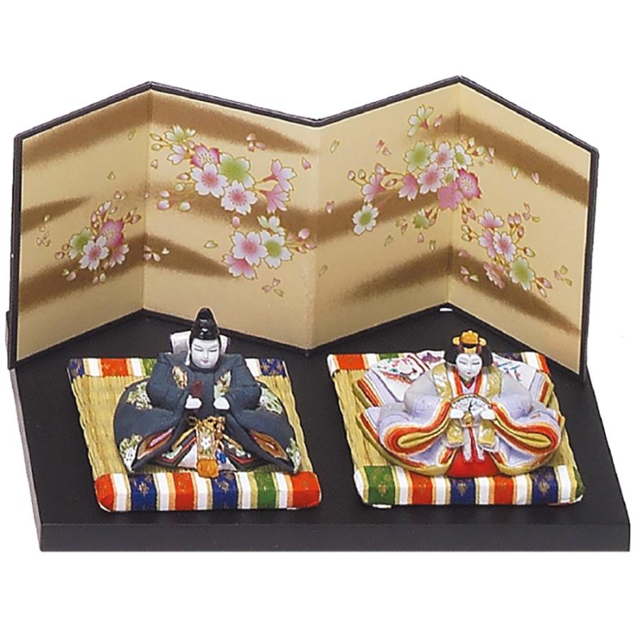 雛人形 ミニ ひな人形 内裏雛葵錦小 オブジェ 置物 美術品 新品 雛祭 