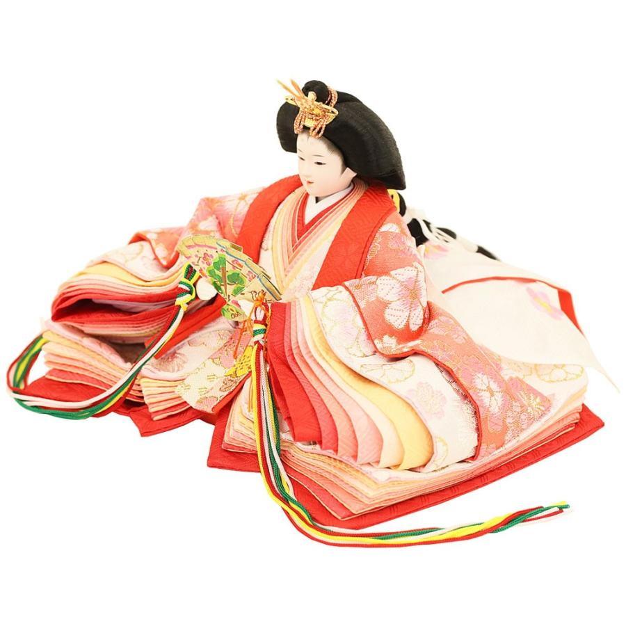 雛人形 ひな人形 親王飾り 宴桜 芥子親王 螺鈿高岡漆器 初節句 お祝い