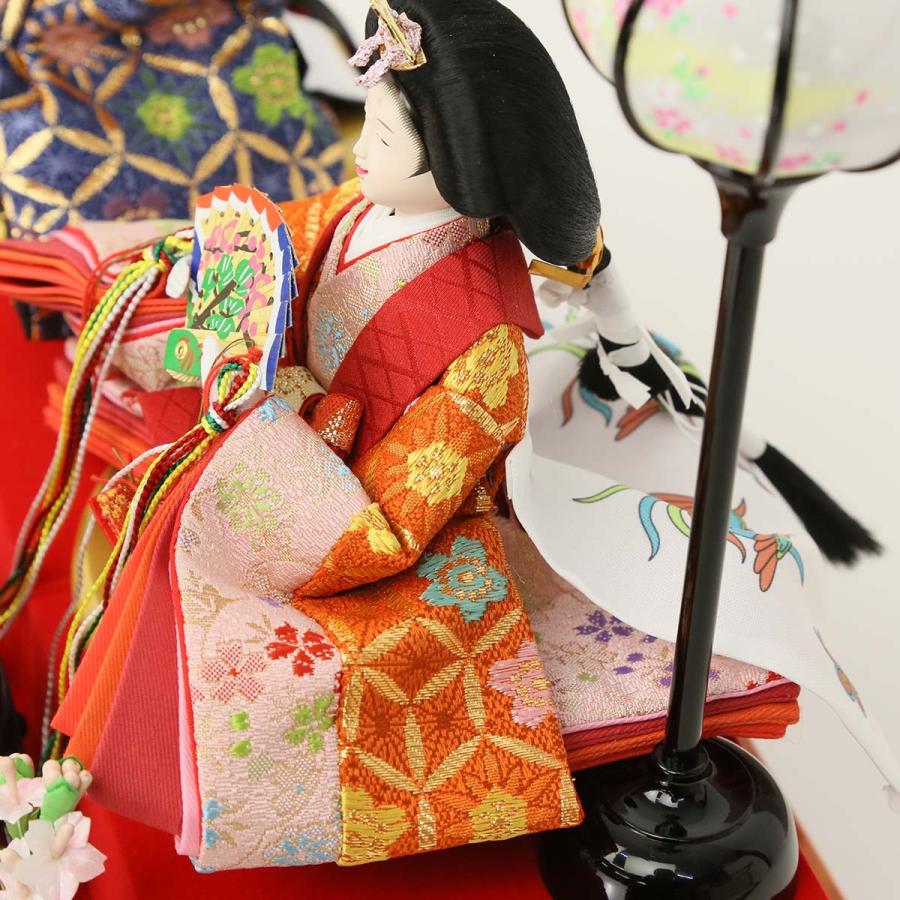 雛人形 ひな人形 ケース飾り コンパクト かわいい 親王飾り ケース入り