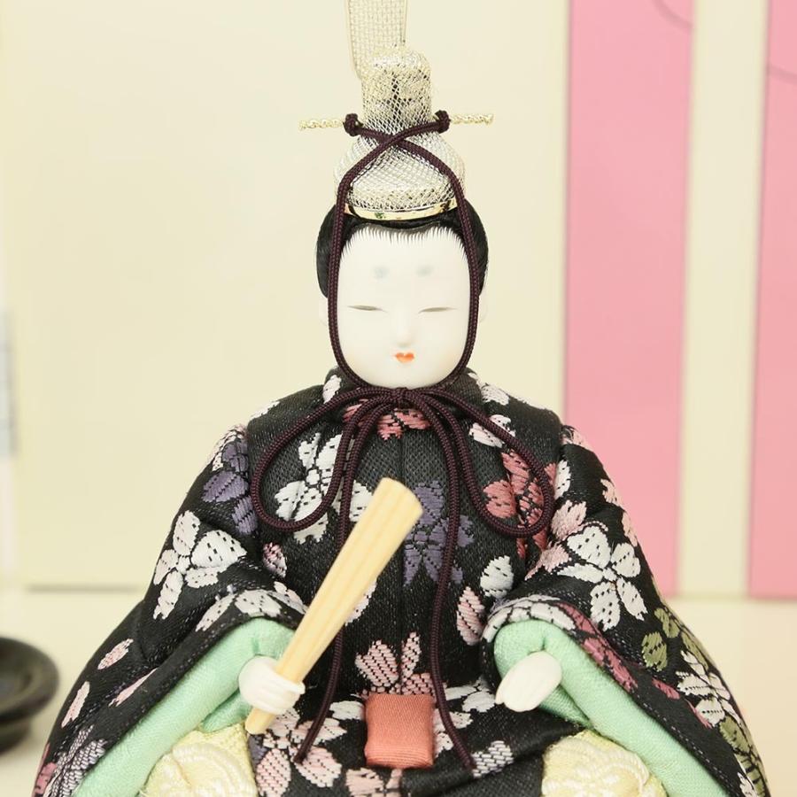 雛人形 ひな人形 木目込み雛人形 一秀作 コンパクト 親王飾り