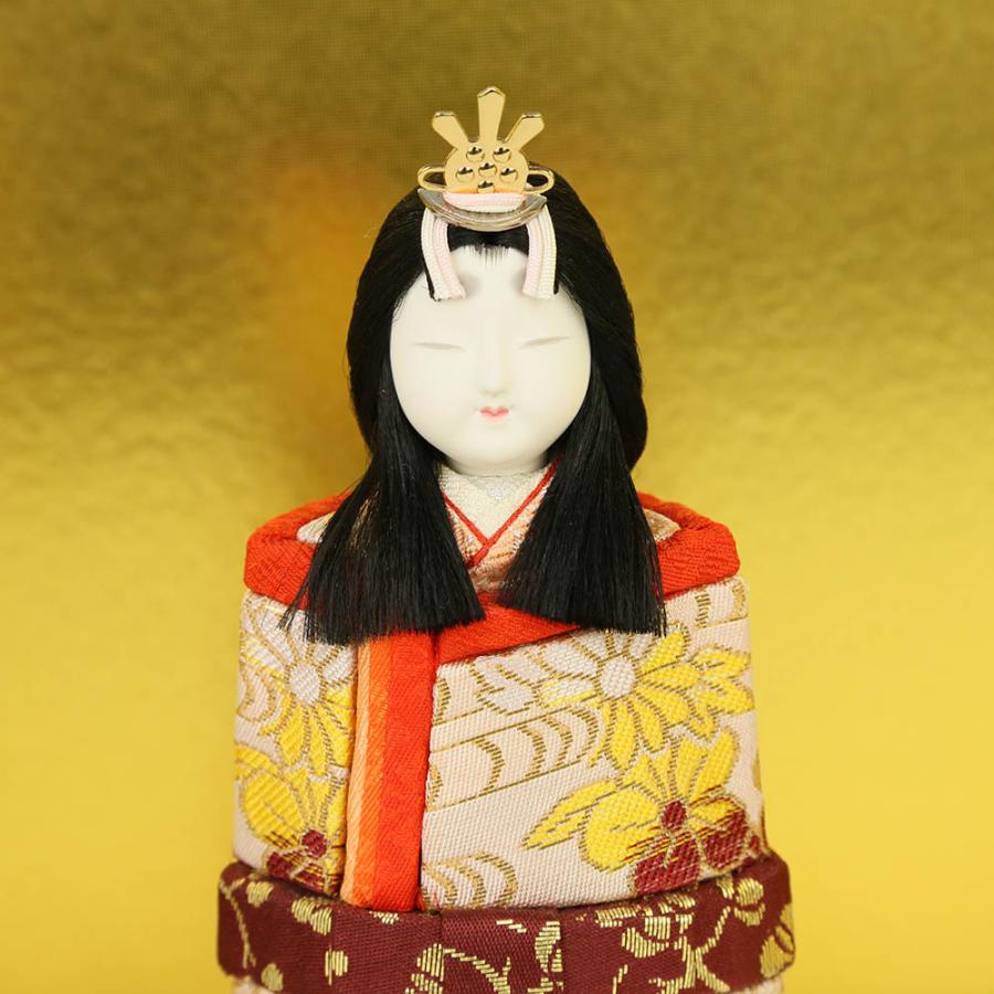 雛人形 ひな人形 木目込み雛人形 真多呂作 立雛 伝統的工芸品認定 真多呂 本金 立雛_13