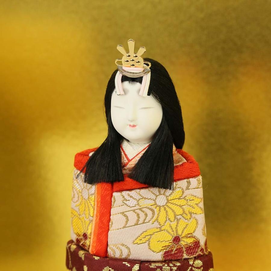 雛人形 ひな人形 木目込み雛人形 真多呂作 立雛 伝統的工芸品認定 真多呂 本金 立雛_14