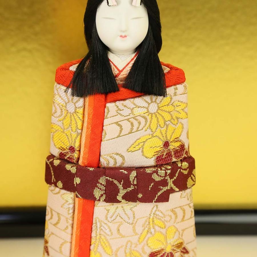 雛人形 ひな人形 木目込み雛人形 真多呂作 立雛 伝統的工芸品認定 真多呂 本金 立雛_15