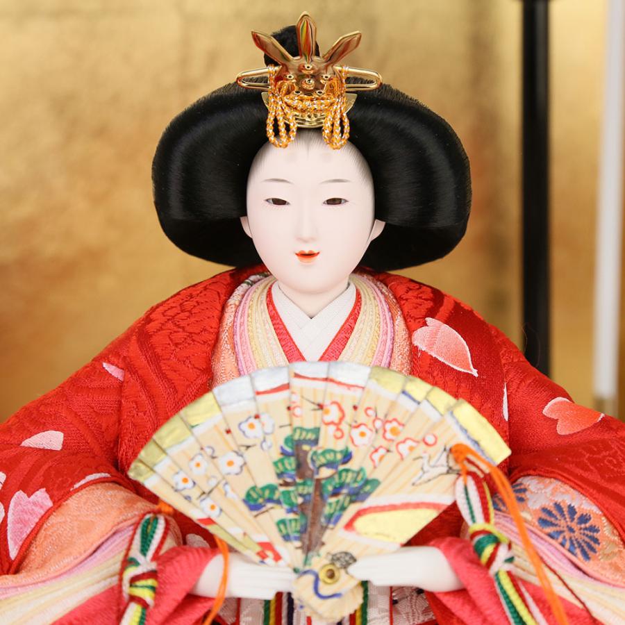 雛人形 ひな人形 コンパクト 親王飾り 小三五親王 宮びやかシリーズ