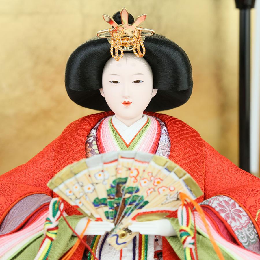 雛人形 ひな人形 コンパクト 親王飾り 小三五親王 宮びやかシリーズ
