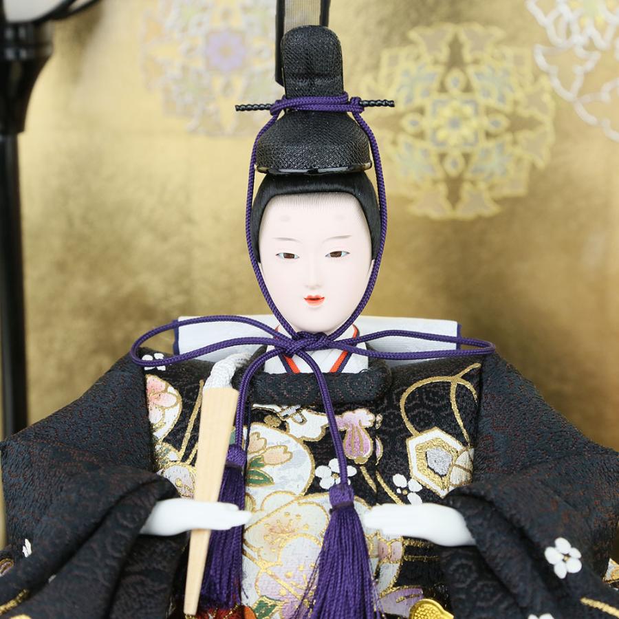 雛人形 ひな人形 コンパクト 親王飾り 小三五親王 宮びやかシリーズ