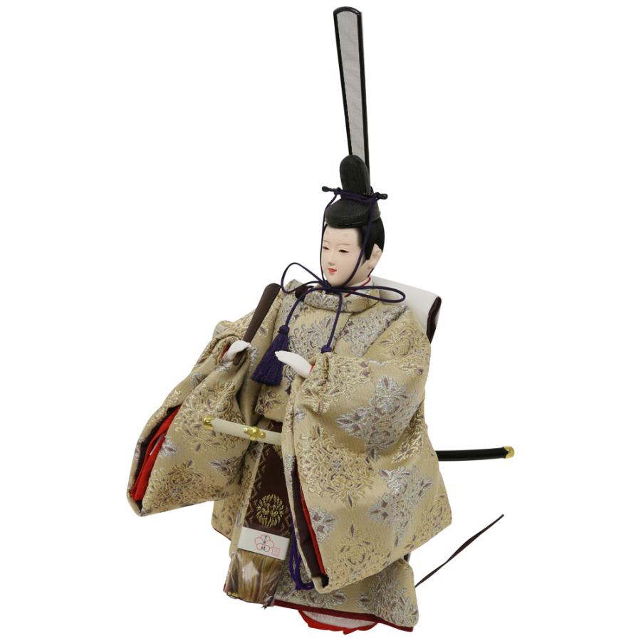 雛人形 収納飾り ひな人形 立雛 コンパクト 親王飾り 立ち姿雛 会津