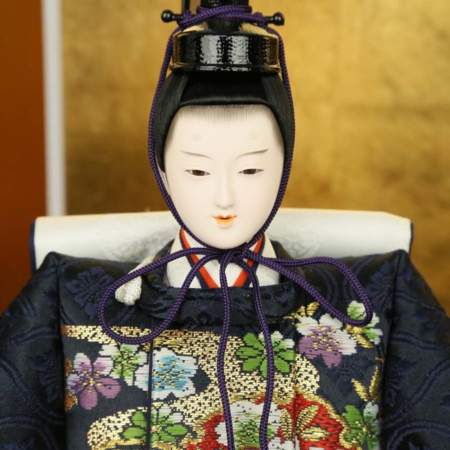 雛人形 ひな人形 立雛 三五親王 唐草文様金屏風 : 人形広場 雛人形・五
