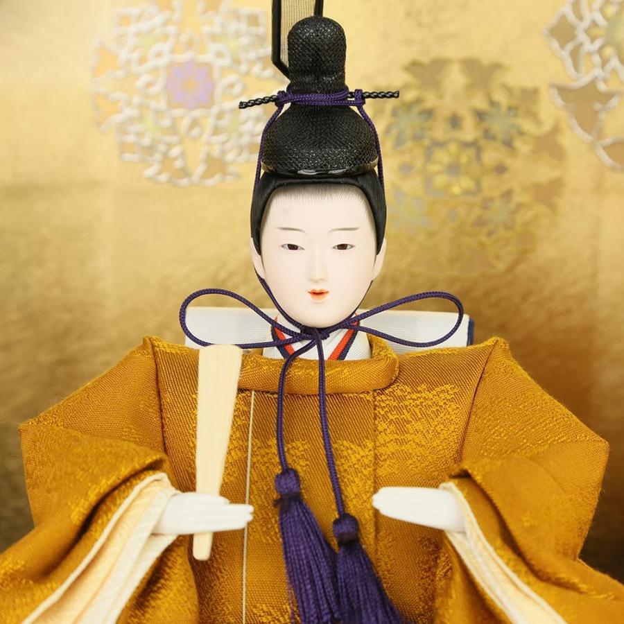 雛人形 ひな人形 コンパクト 親王飾り 選べる2種の宴桜 芥子親王 華