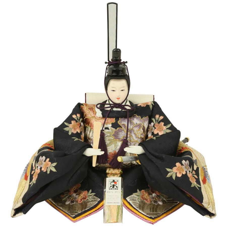 雛人形 ひな人形 三段飾り 五人飾り 三五親王芥子官女 刺繍雛 初節句