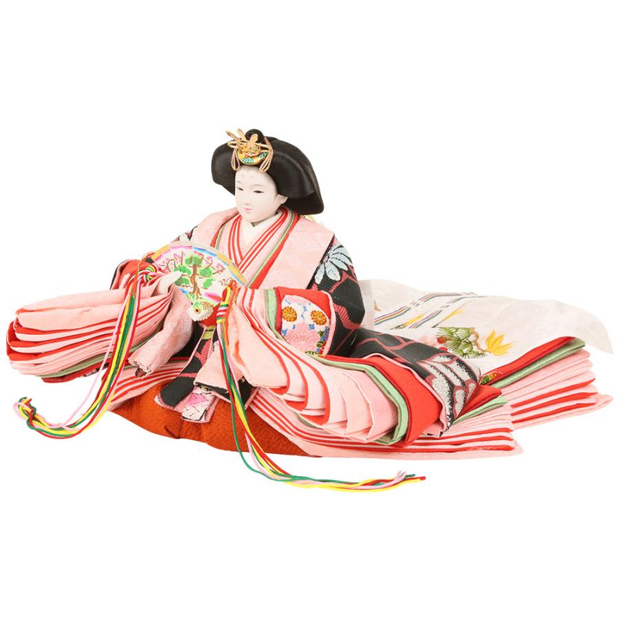 親王飾り 中 陶心雛 ひな人形/雛人形 桃の節句 ひな祭り 初節句 親王飾り 中 陶心雛 ひな人形/雛人形 桃の節句 ひな祭り 初節句