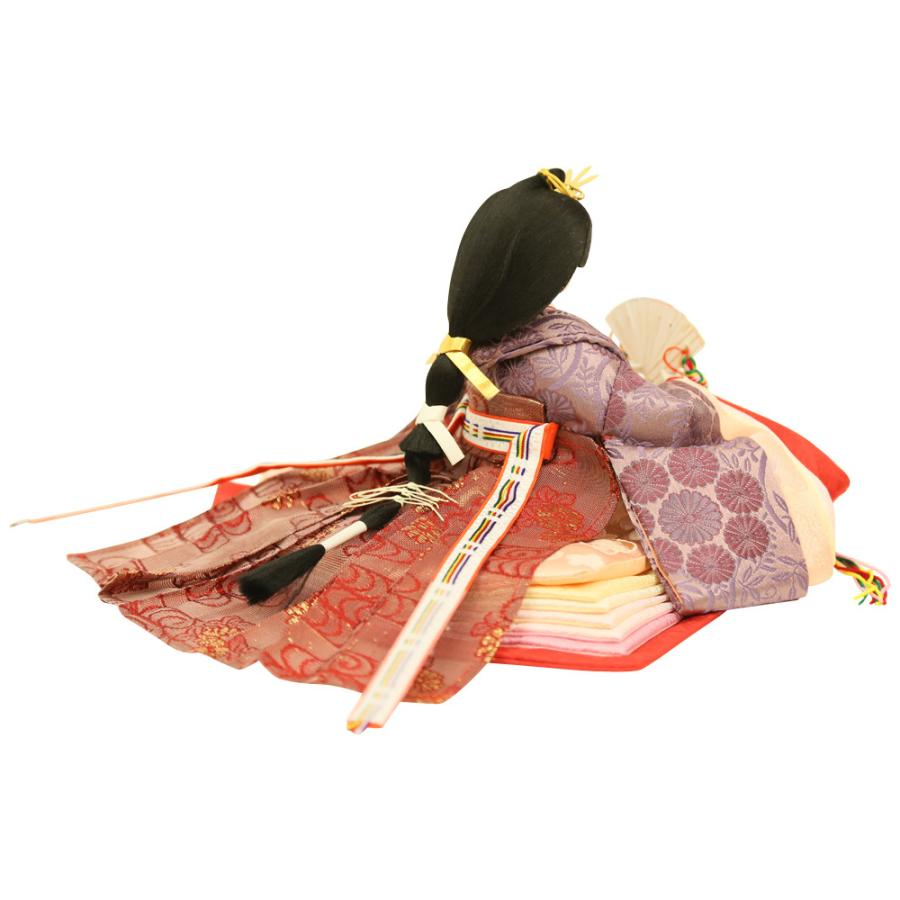 雛人形 ひな人形 親王飾り 新古今雛 大三五親王 高級正絹帯仕立て