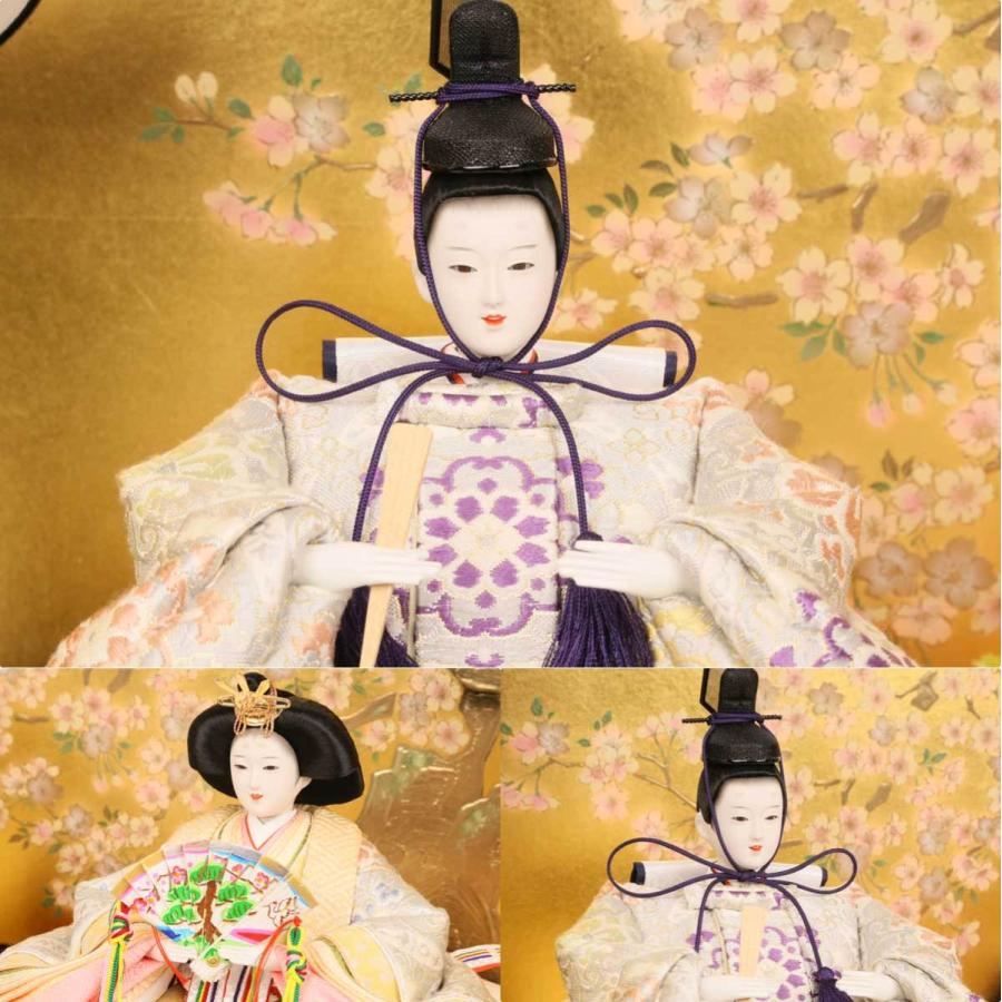 雛人形 ひな人形 親王飾り 新古今雛 三五親王 桜華 初節句 お祝い