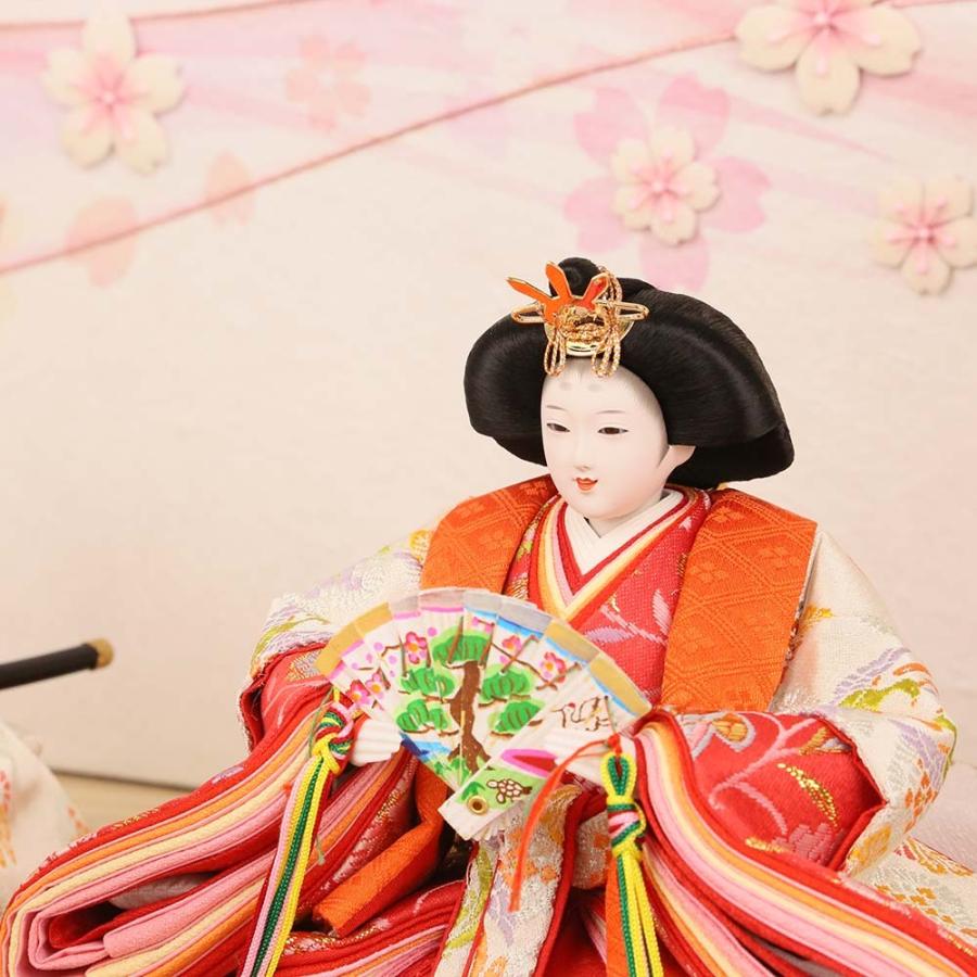 雛人形 ひな人形 コンパクト 親王飾り 小三五親王 うるはし雛シリーズ