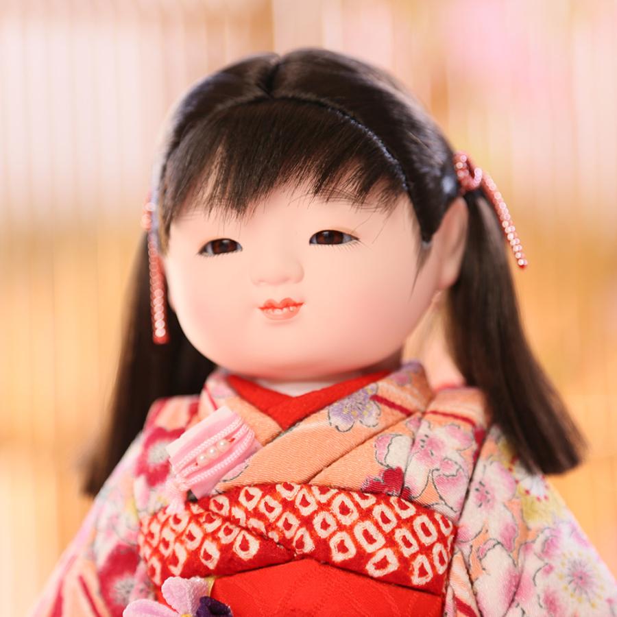 市松人形 齊藤公司作 市松人形ミニ松810口閉じ 雛人形 ひな人形