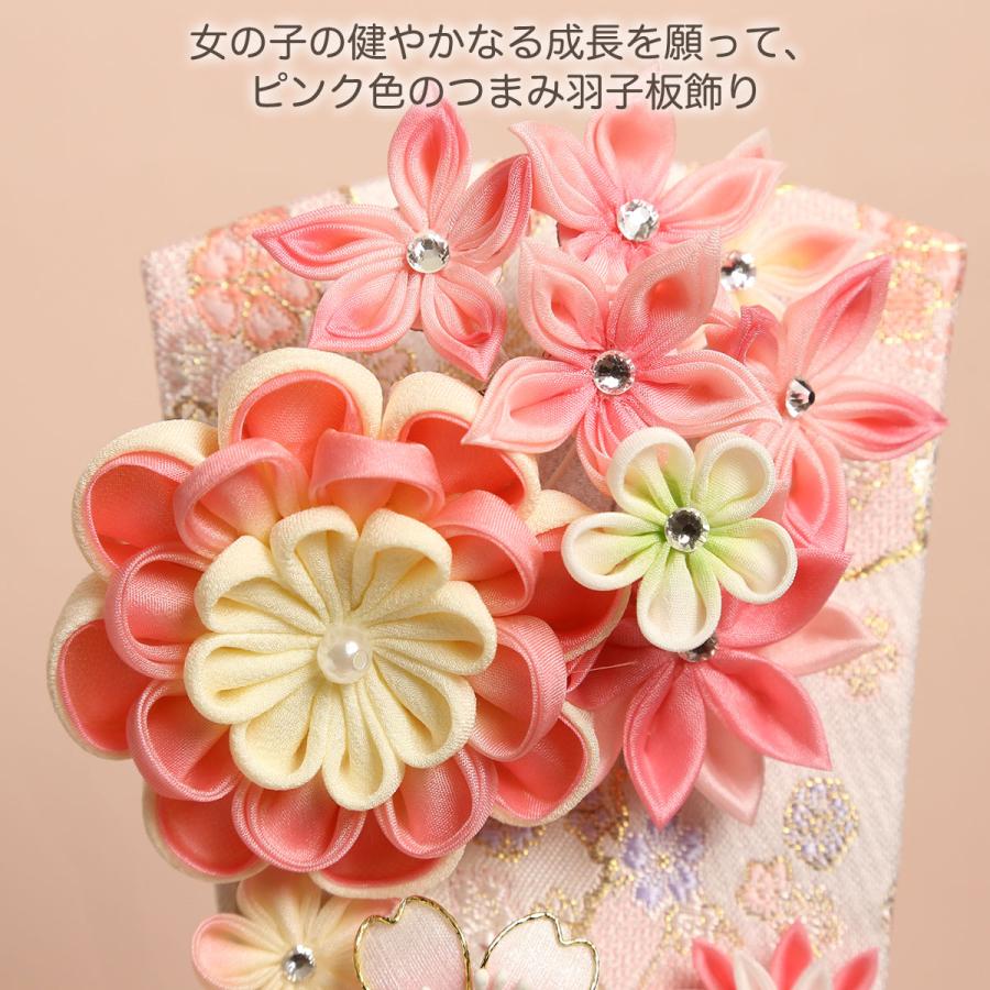 羽子板 初正月 ケース入り コンパクト かわいい つまみ細工 7号 羽子板 初正月 ケース入り コンパクト かわいい つまみ細工 7号