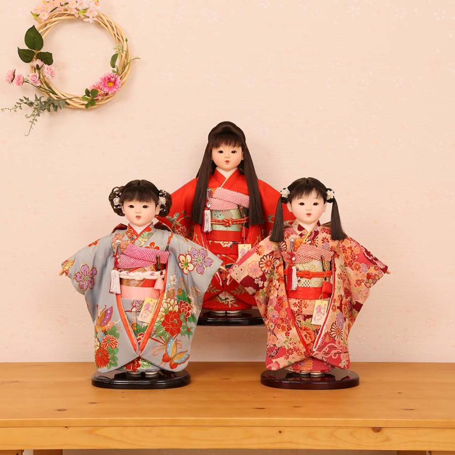 市松人形 齊藤公司作 13号 愛ちゃん 雛人形 ひな人形 初節句 お祝い