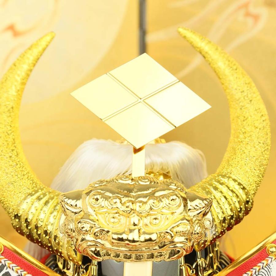 五月人形 兜飾り 収納飾り 収納兜 収納タイプ 兜12号武田信玄公之兜 黒