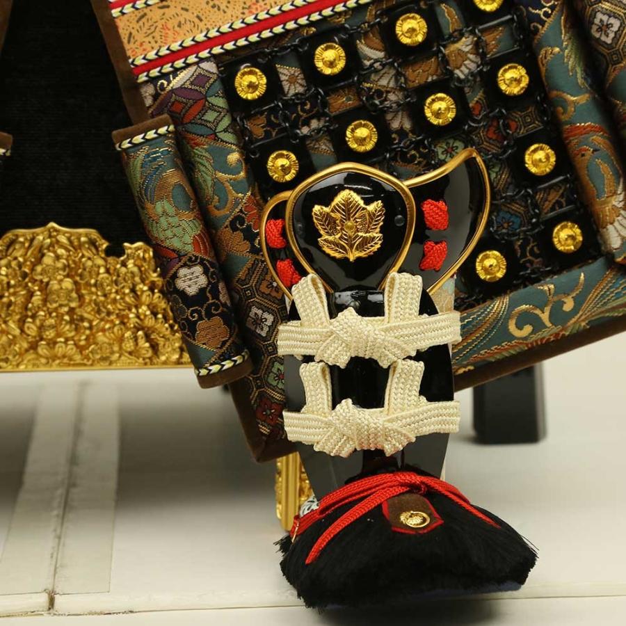五月人形 鎧飾り 武田信玄公之鎧10号 赤富士屏風飾り 大越忠保作
