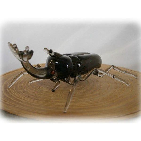 ガラス細工【カブト虫（大）】 : ガラス工房ぎやまん2 - 通販 - Yahoo