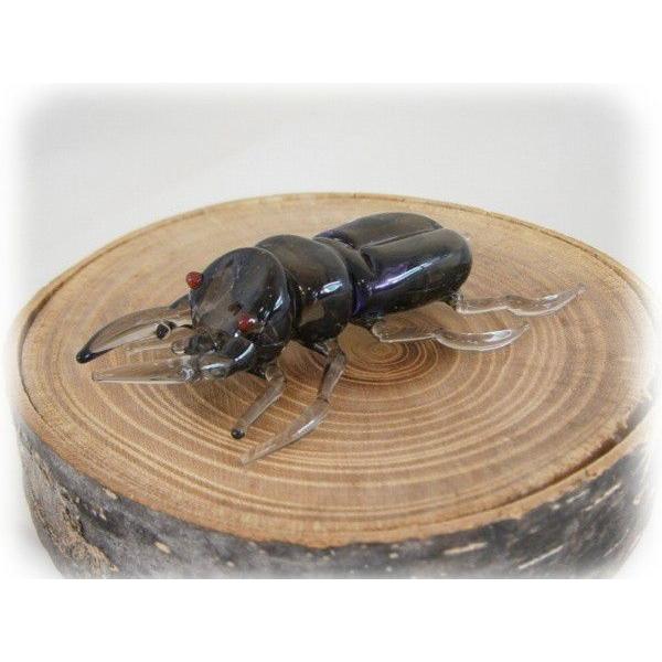 タピオカ　ガラス細工 くるみサラダボウル S | ガラス工房 橙