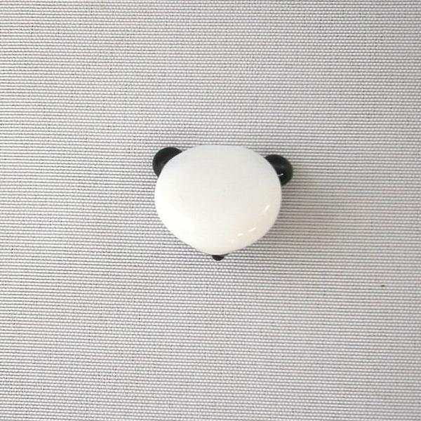 パンダ　ガラス細工　ミニチュア 動物園 おみやげ パンダ ミニチュア ガラス細工 置物 飾り グラス