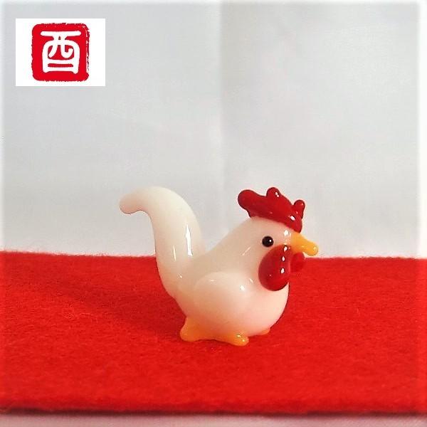 y…♡　ガラス細工　ミニチュア ガラス細工 干支 ミニチュア 雑貨 置物【ミニ十二支/単品販売品