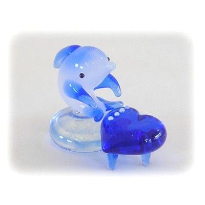 ガラス細工【ミニイルカの楽団】セット : ガラス工房ぎやまん2 - 通販