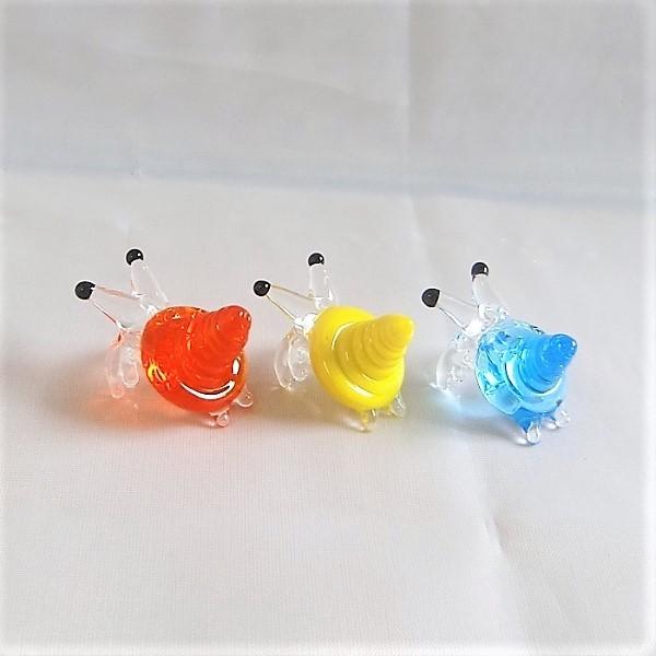 ガラス細工　ヤドカリ ガラス細工 ヤドカリ 沖縄 お土産 お取り寄せ 海の生き物 置物