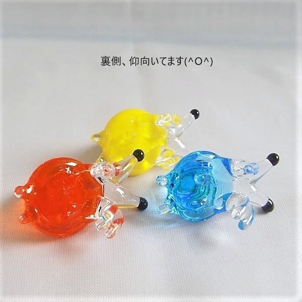 ガラス細工　ヤドカリ ヤドカリガラス細工 ホワイトブルー | プレゼントにも！海雑貨