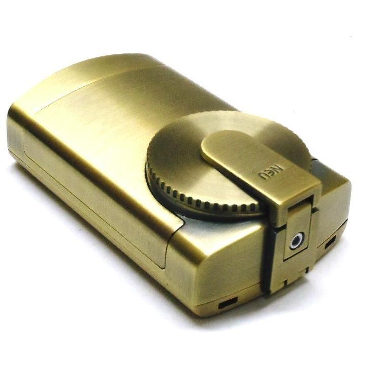 廃盤品 /希少 レア/ 携帯灰皿 名入れ携帯灰皿NEU（ノイ）ハンディアシュトレイ ゴールド好きな文字